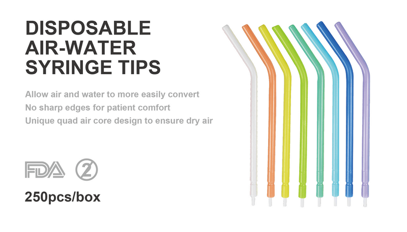 Consumable Dental Air-Water Syringe Tips