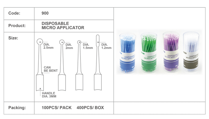 Disposable Dental Micro Applicators